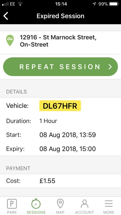 Sessiondetails