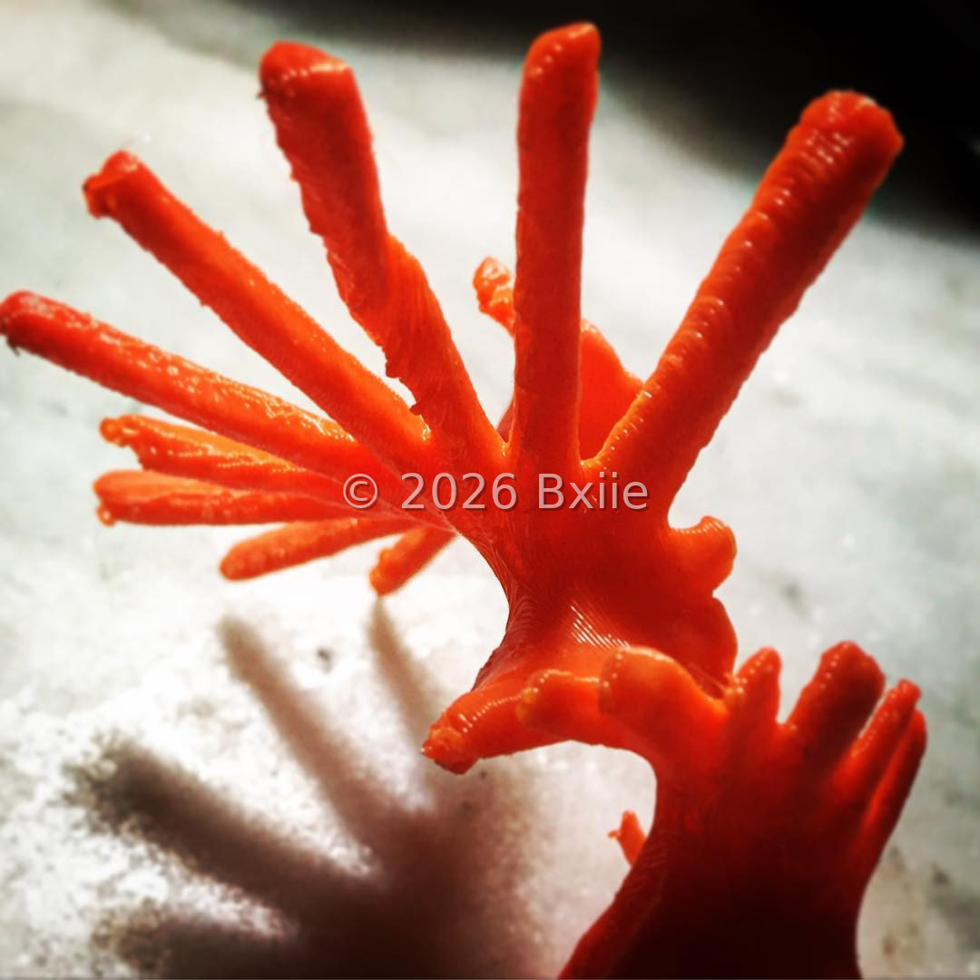 3D Printed Scan of PVC Sculpture Anniversary