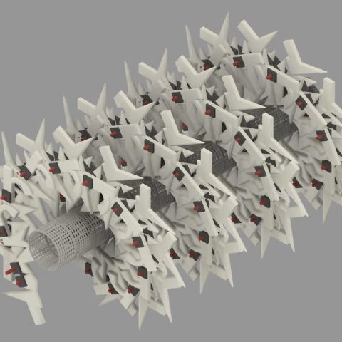 Mesh with Spiral